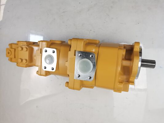 Para a bomba de engrenagem Komatsu bomba hidráulica de óleo 705-56-36050 materiais de liga de alumínio de ferro fundido bomba de alta pressão para carregadores Weel Certificação Um ano de garantia