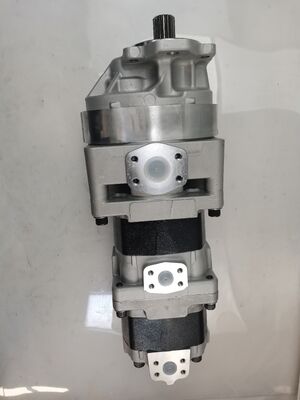 Para carregadores de rodas Bomba de engrenagem 705-58-46001 Bomba hidráulica Komatsu Bomba de ferro fundido e liga de alumínio Bomba de óleo Peças de reparação de máquinas pesadas Fábrica Vendas directas
