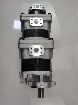 Para Bomba de Engrenagem Hidráulica Kawasaki 44083-60160 Ferro Fundido e Liga de Alumínio Bomba de Óleo Industrial para Carregadeiras de Rodas Kawasaki Peças de Reparo Hidráulico OEM ODM