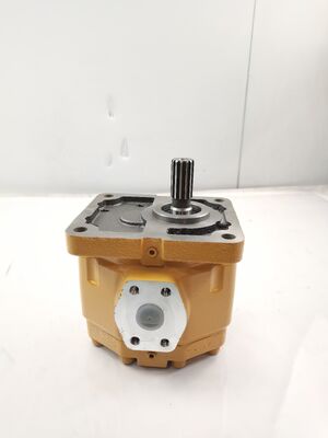 Bomba de engrenagem hidráulica para bulldozer Shantui Bomba única CBJ70-E32 L Ferro fundido e liga de alumínio Materiais Peças hidráulicas Fábrica de fornecimento Garantia de um ano