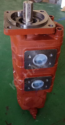 CBGJ triplicam a bomba de engrenagem original do estojo compacto da ranhura da tampa do quadrado da bomba para projetar a maquinaria e o veículo