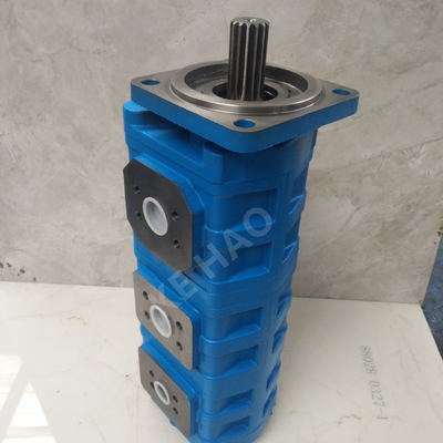 CBGJ triplicam a bomba de engrenagem original do estojo compacto da ranhura da tampa do rombo da bomba para projetar a maquinaria e o veículo