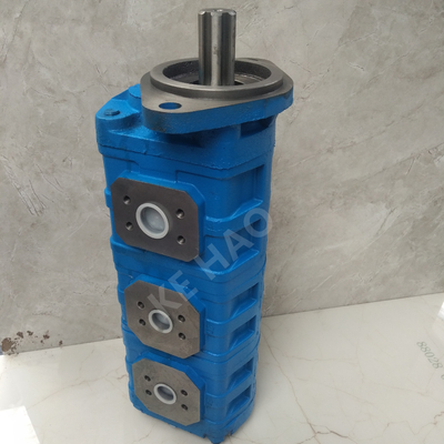 CBGJ triplicam a bomba de engrenagem original do estojo compacto da ranhura da tampa do rombo da bomba para projetar a maquinaria e o veículo