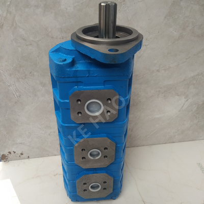 CBGJ triplicam a bomba de engrenagem original do estojo compacto da ranhura da tampa do rombo da bomba para projetar a maquinaria e o veículo