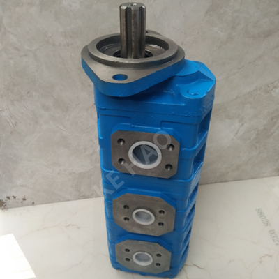 CBGJ triplicam a bomba de engrenagem original do estojo compacto da ranhura da tampa do rombo da bomba para projetar a maquinaria e o veículo