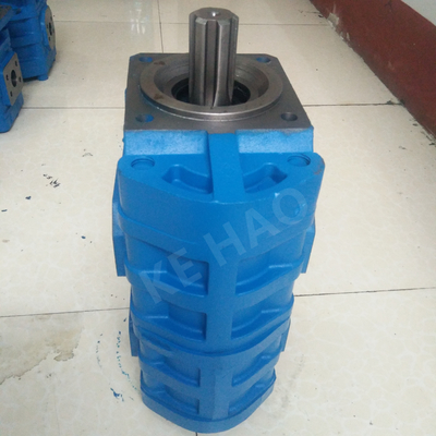 CBGJ dobram a bomba de engrenagem original compacta azul da ranhura da tampa do quadrado da bomba para projetar a maquinaria e o veículo
