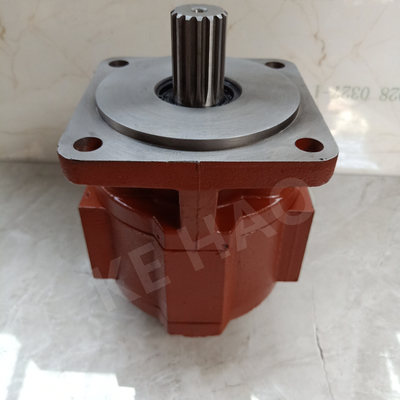 Bomba de engrenagem original compacta Tijolo-vermelha da ranhura da tampa do quadrado do motor de série de CMG para projetar a maquinaria e o veículo