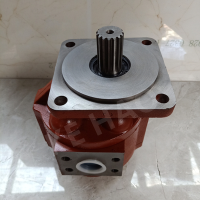 Bomba de engrenagem original compacta Tijolo-vermelha da ranhura da tampa do quadrado do motor de série de CMG para projetar a maquinaria e o veículo