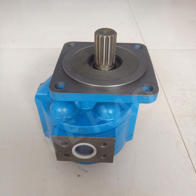 Bomba de engrenagem original compacta azul da ranhura da tampa do quadrado do motor de série de CMG para projetar a maquinaria e o veículo