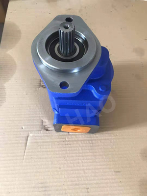 Bomba de engrenagem original compacta azul da ranhura da tampa do rombo do motor de série de CMG para projetar a maquinaria e o veículo