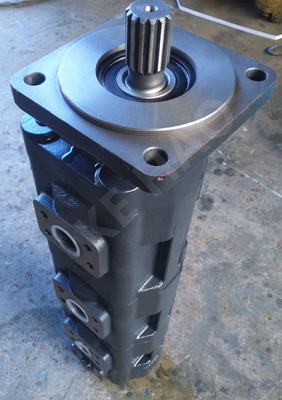JHP triplicam a obscuridade da ranhura da tampa do quadrado da bomba - bomba de engrenagem original compacta azul para projetar a maquinaria e o veículo