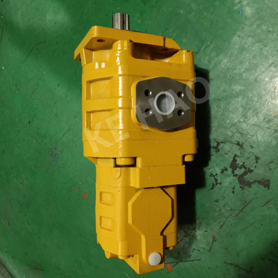 Bomba hidráulica do boi amarelo do patim do gato/estrutura compacta de alumínio de bomba de engrenagem