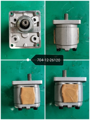704-12-26120 bomba de engrenagem de KOMATSU para GD605A 6,5 quilogramas
