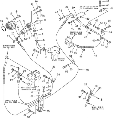 705-21-32050 escavadoras D85A D85E D85P da bomba de engrenagem de KOMATSU