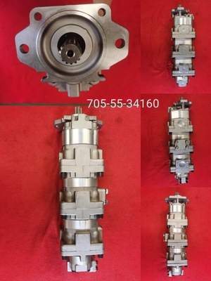 705-55-34160 peso da bomba de engrenagem WA300 do carregador da roda de KOMATSU WA320: 45,3 quilogramas